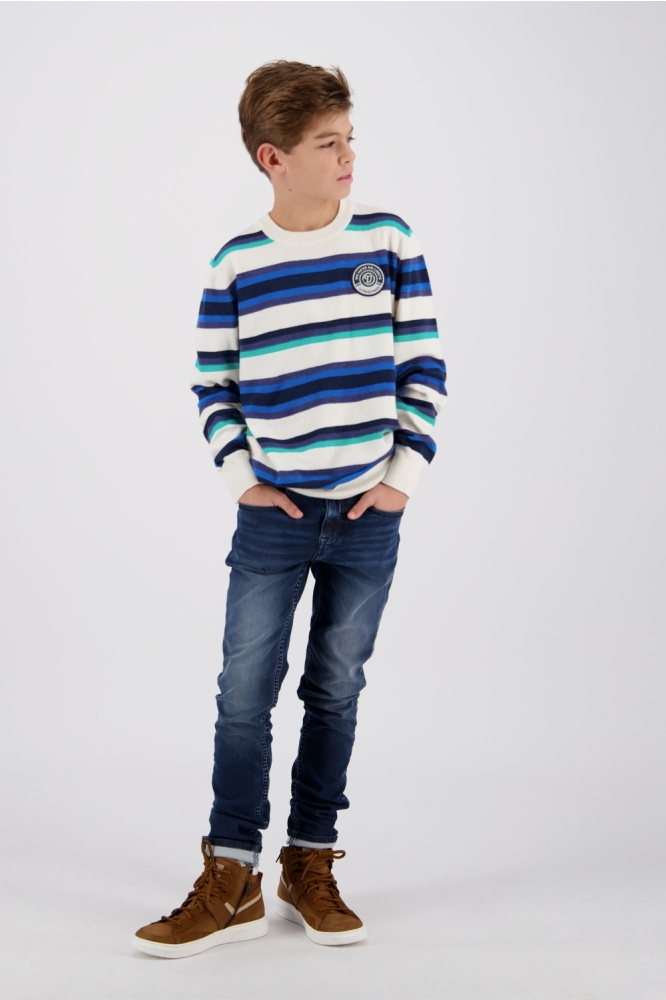 MACAO PULLOVER AW23KBN38002 SOFT VANILLA MELEE