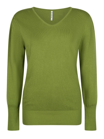 Zoso Trui DARLY KNITTED SWEATER 234 0074 OLIVE