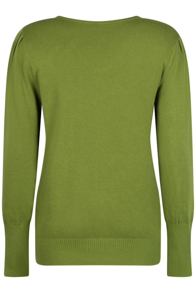 DARLY KNITTED SWEATER 234 0074 OLIVE