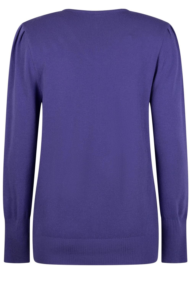 DARLY KNITTED SWEATER 234 0044 PURPLE