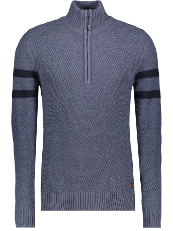 Twinlife Trui RIB HALF ZIP KNIT TW34404 565030 565 DRESS BLUES