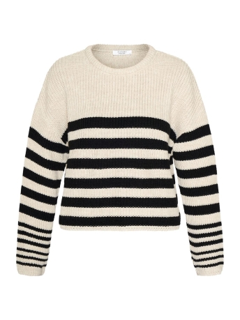 SisterS point Trui MIBA CROPPED 16736 BAMBOO/BLACK