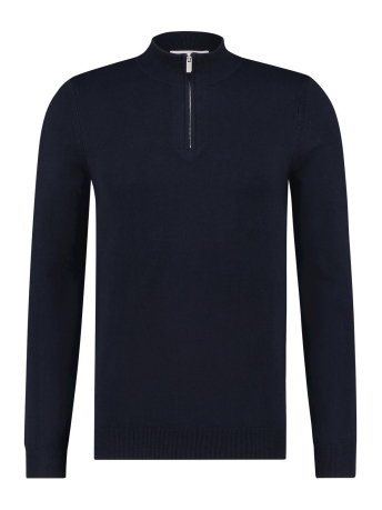 Purewhite Trui ESSENTIAL KNIT MOCKNECK 10804 07 NAVY