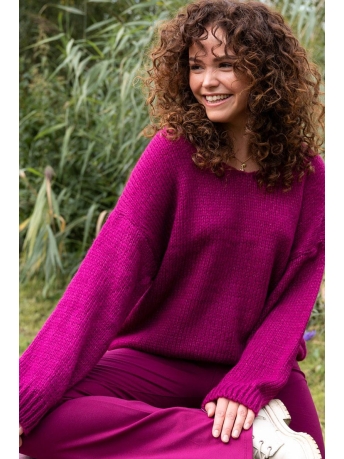 FOS Amsterdam Trui STERRE 6736 645 VIOLET