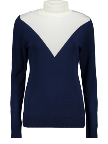 Zoso Trui ROOS LUXURY KNITTED SWEATER 235 0147 BLUE/OFF WHITE