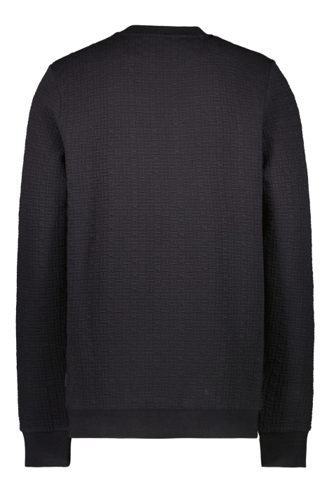 Cars zwarte heren sweater | Achteraanzicht