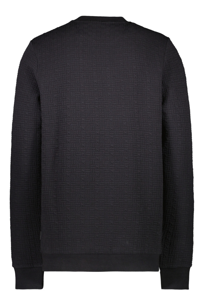 Cars zwarte heren sweater | Achteraanzicht