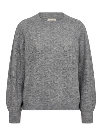 Freequent Trui FQMANILLA PULLOVER 203032 MEDIUM GREY