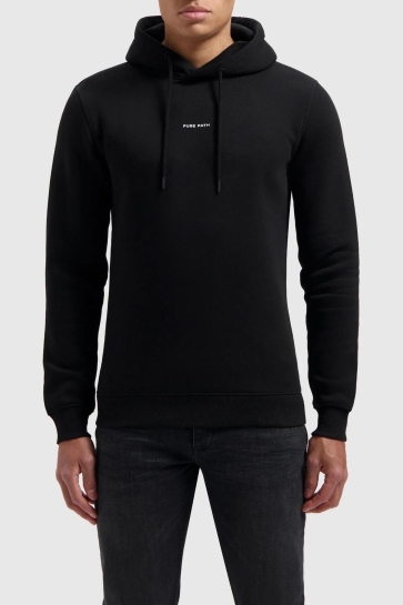 Pure Path Trui LOGO HOODIE 10311 02 BLACK