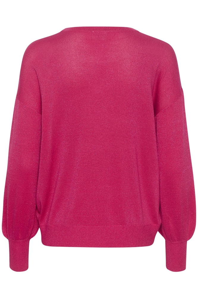 KALIZZA ROUND NECK KNIT PULLOVER 10508277 Virtual Pink