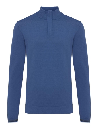 Genti Trui TURTLE ZIP LS K9153 1260 112 BLUE