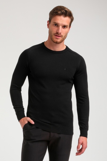 Gabbiano FIJNGEBREIDE TRUI 614570 201 black