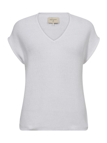 Freequent T-shirt FQCOTLA PULLOVER 203904 BRILIANT WHITE