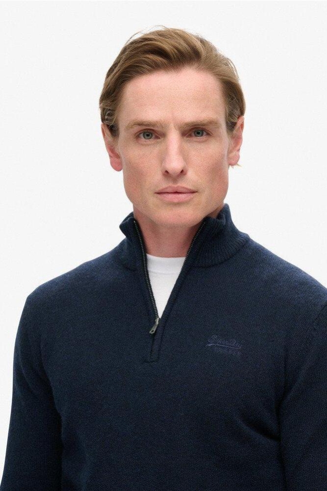 Superdry blauwe heren trui | Unique Selling Point