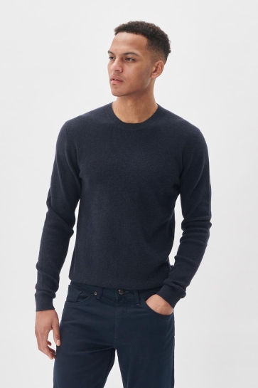 Matinique Trui MALAGOON 30207195 1940111 DARK NAVY MELANGE