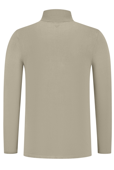 regular fit knitwear turtleneck 10813 pure path trui 53 taupe
