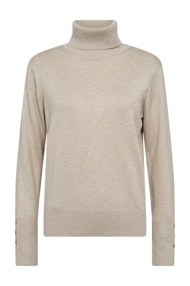 Freequent beige dames trui | Vooraanzicht