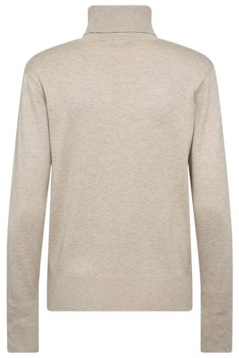 Freequent beige dames trui | Achteraanzicht