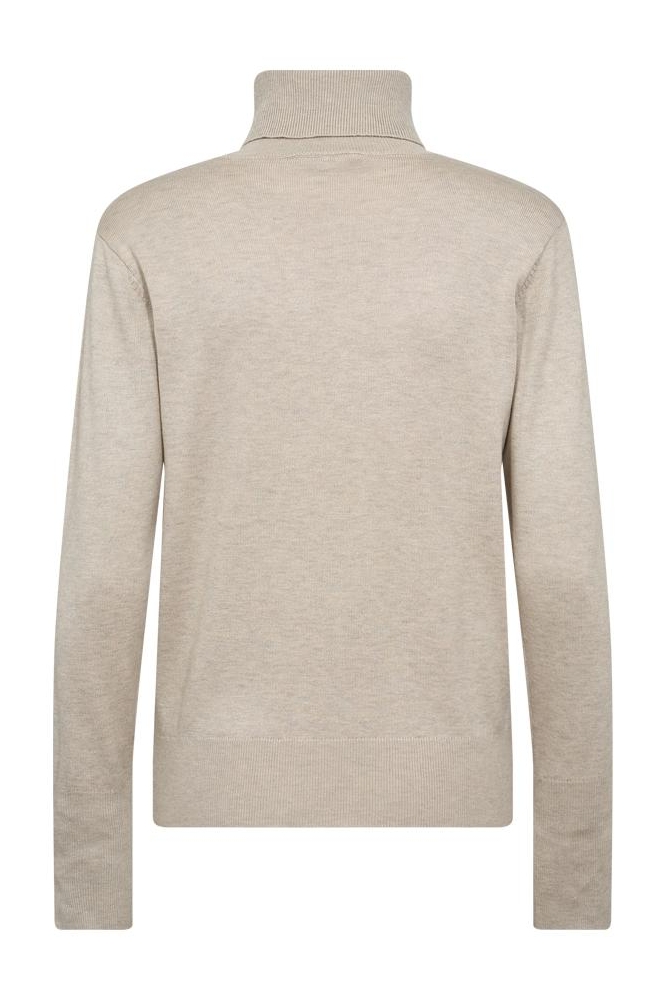 Freequent beige dames trui | Achteraanzicht
