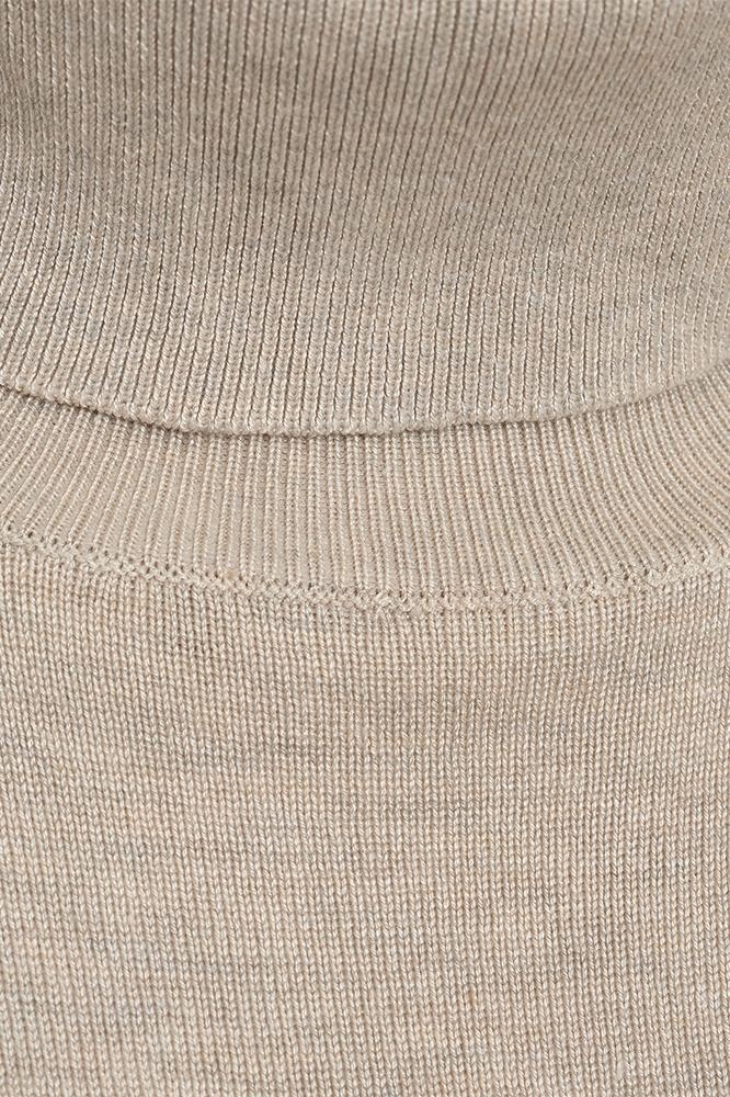 Freequent beige dames trui | Close up