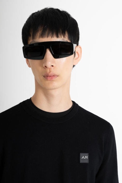 Antony Morato zwarte heren trui | Close up