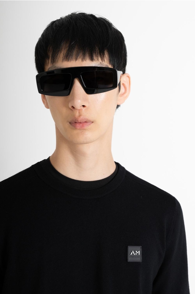 Antony Morato zwarte heren trui | Close up