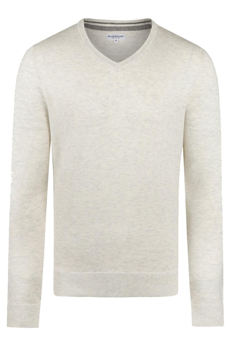 v neck sweater mm242 1201 01 mcgregor trui 9100 off white