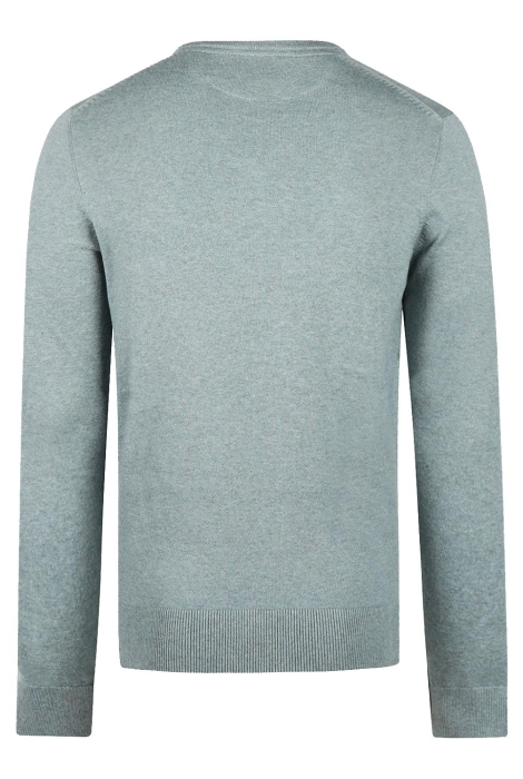 v neck sweater mm242 1201 01 mcgregor trui 5107 dark sage