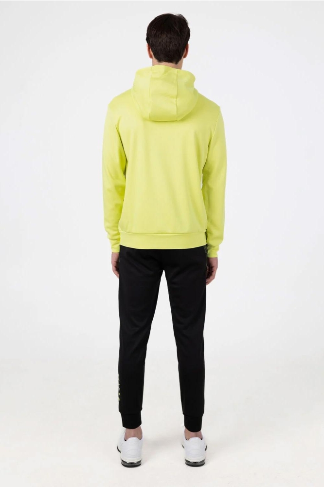 Cruyff multi color heren sweater | Model achteraanzicht
