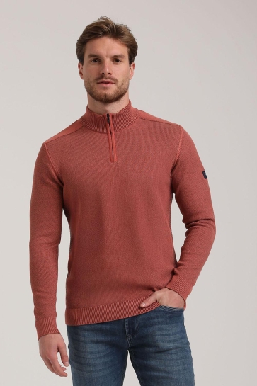 Gabbiano Trui GEMELEERDE SCHIPPERSTRUI 615265 4000 deep coral