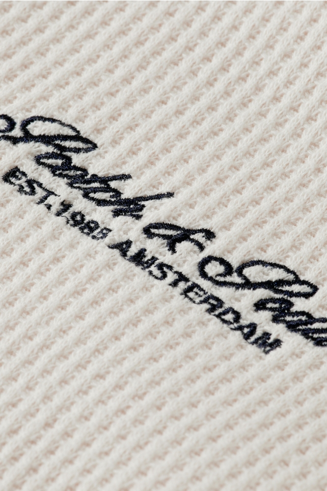 Scotch & Soda ecru heren sweater | Unique Selling Point