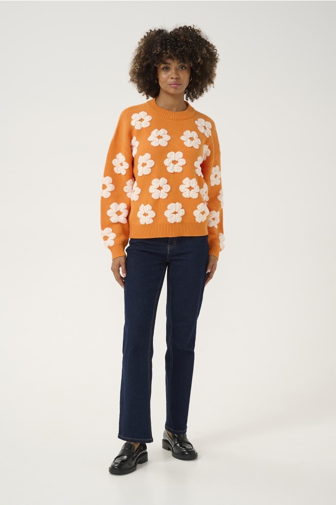 Culture oranje dames trui | Model