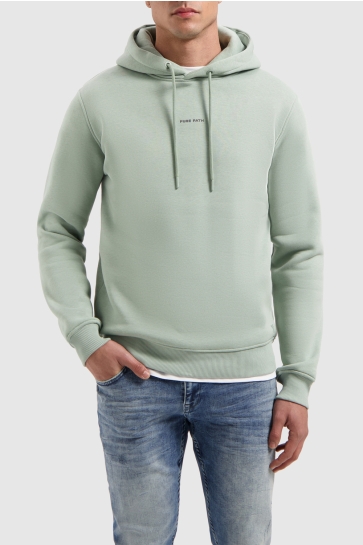 Pure Path Trui HOODIE 25010303 10 ARMY GREEN
