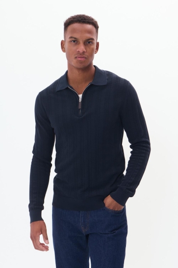 Matinique Trui MAKLINT Z HERITAGE 30207799 194011 DARK NAVY