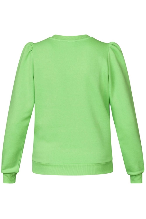 SisterS point groene dames sweater | Achteraanzicht