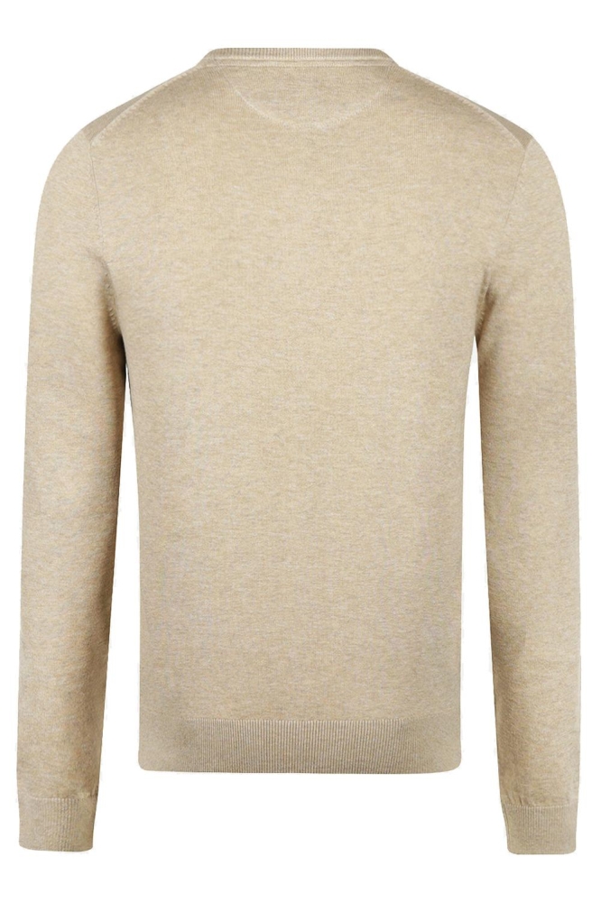 McGregor beige heren trui | Achteraanzicht
