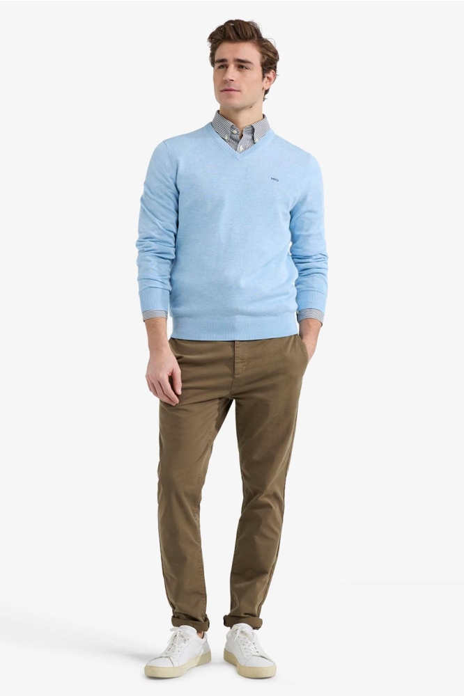 McGregor blauwe heren trui | Model