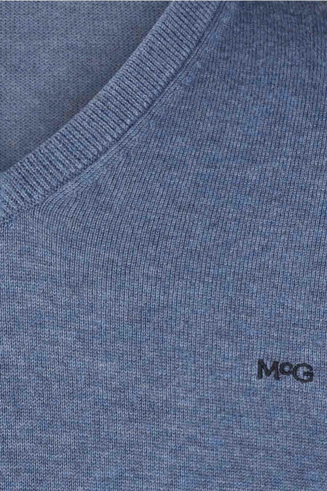 McGregor blauwe heren trui | Kleurstaal