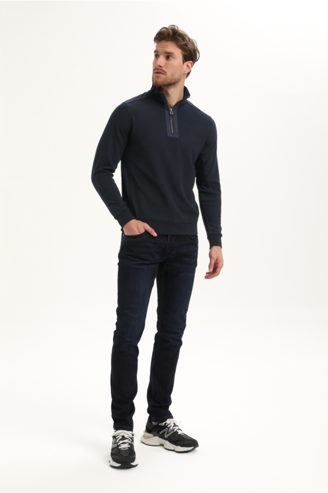 Gabbiano blauwe heren trui | 