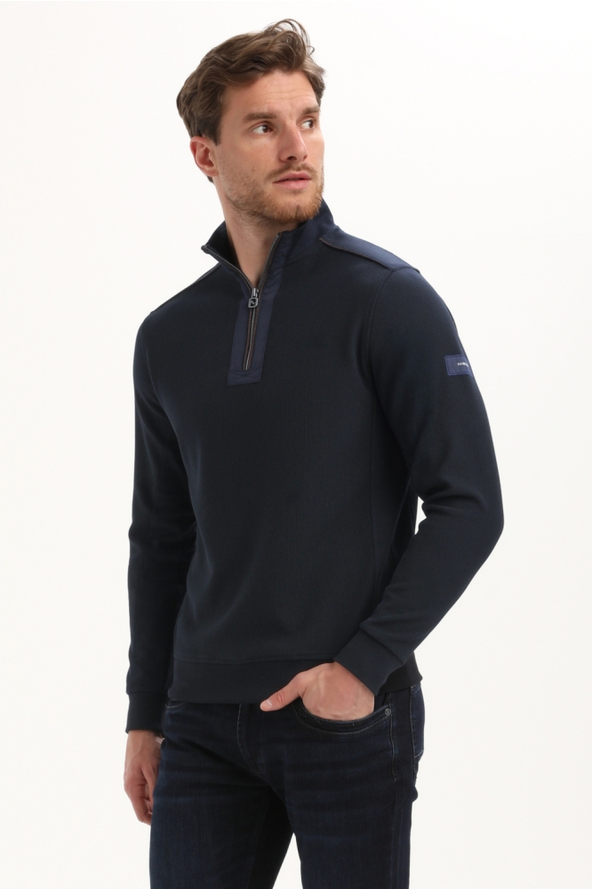 Gabbiano blauwe heren trui | 