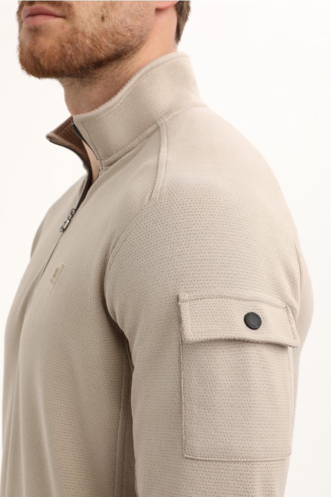 Gabbiano beige heren vest | Unique Selling Point