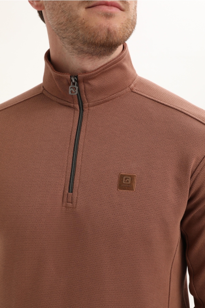 Gabbiano oranje heren vest | Kleurstaal