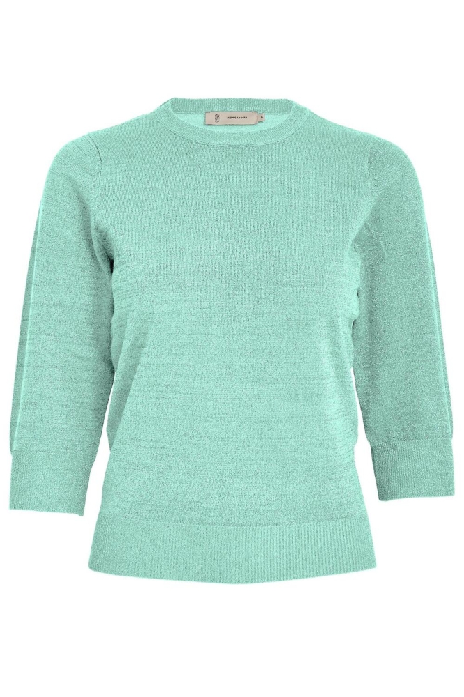 REMI PUFF SLEEVE KNIT PC8212 3006MET LICHEN MINT