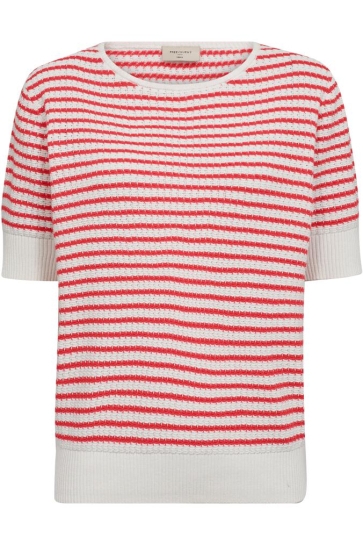 Freequent Trui FQDODO PULLOVER 205790 STAR OFF WHITE W BITTERSWEET