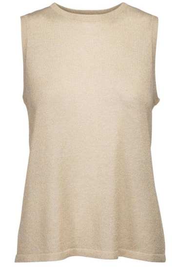 Minus Trui RAKA KNIT TOP MI3572 348L MEDAL GOLD METALLIC