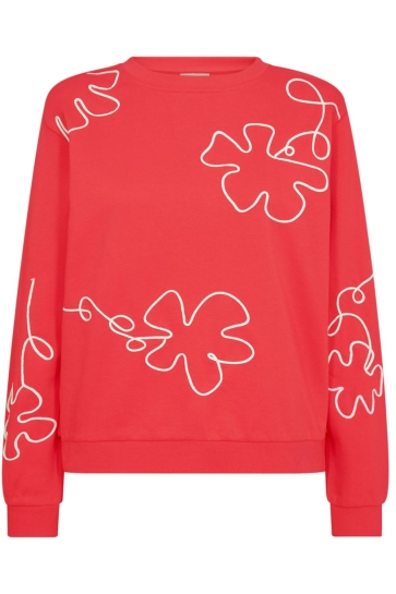 Freequent Trui FQNALE PULLOVER 205714 BITTERSWEET W STAR OFF WHITE