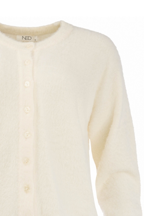 NED ecru dames trui | Close up