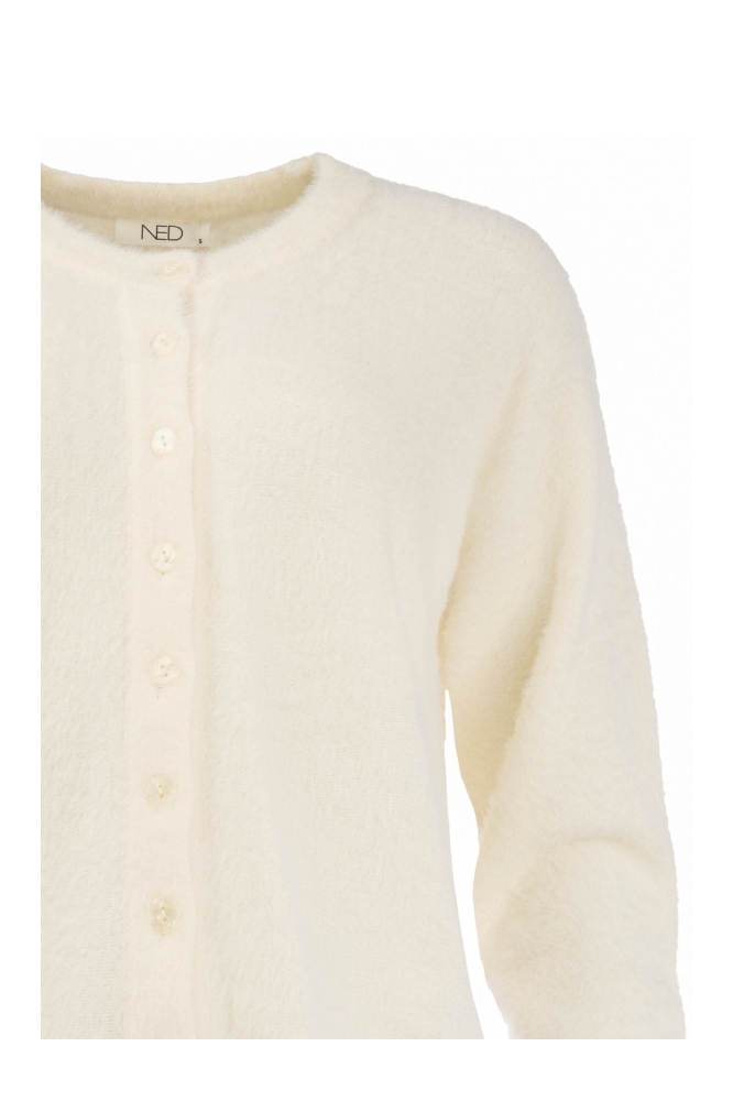 NED ecru dames trui | Close up