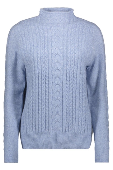 NED MORINA LS-RMJ BREI MELANGE 25W1 U216 09 3000 light blue melange