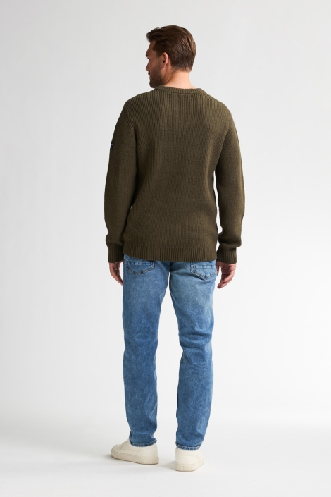 Petrol Industries groene heren trui | Model